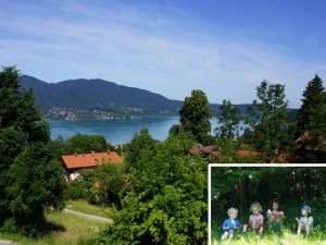 Ausblick Tegernsee