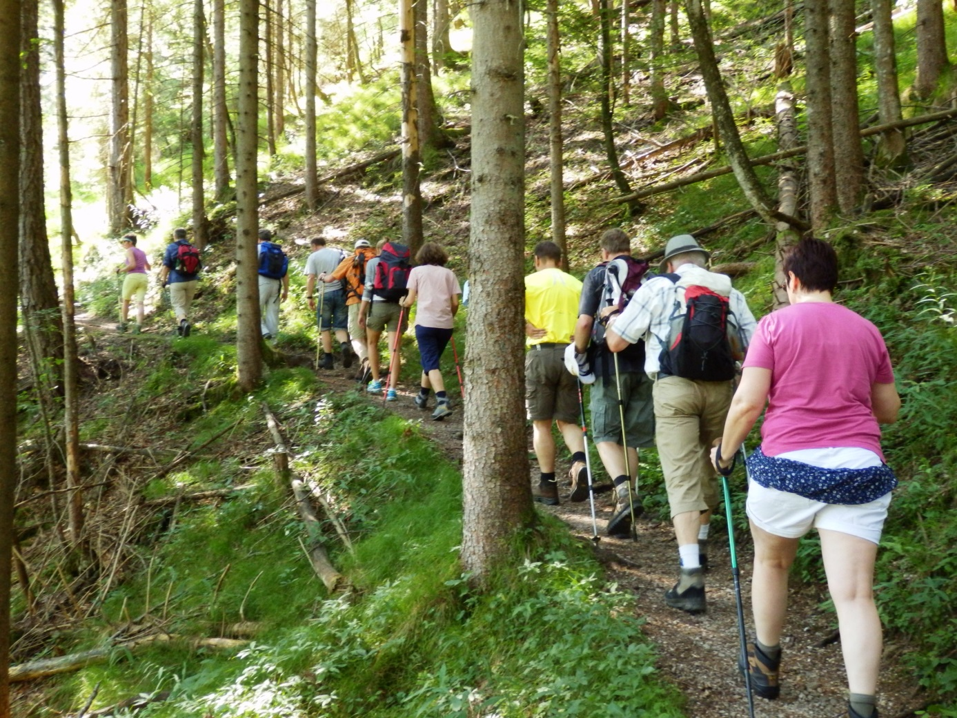 „Das Wandern ist des Familienkreis Lust“