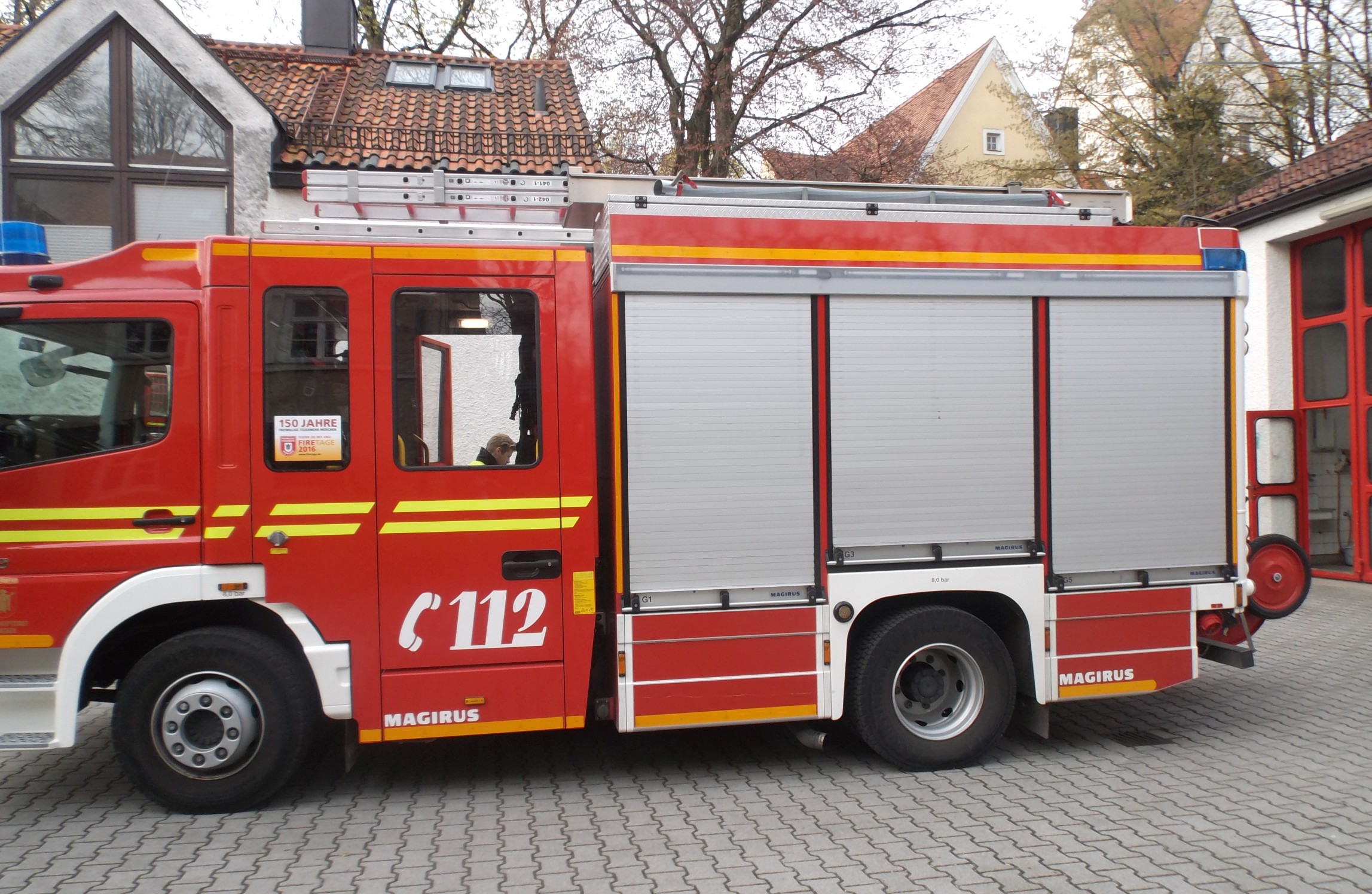 Besuch bei der Feuerwehr