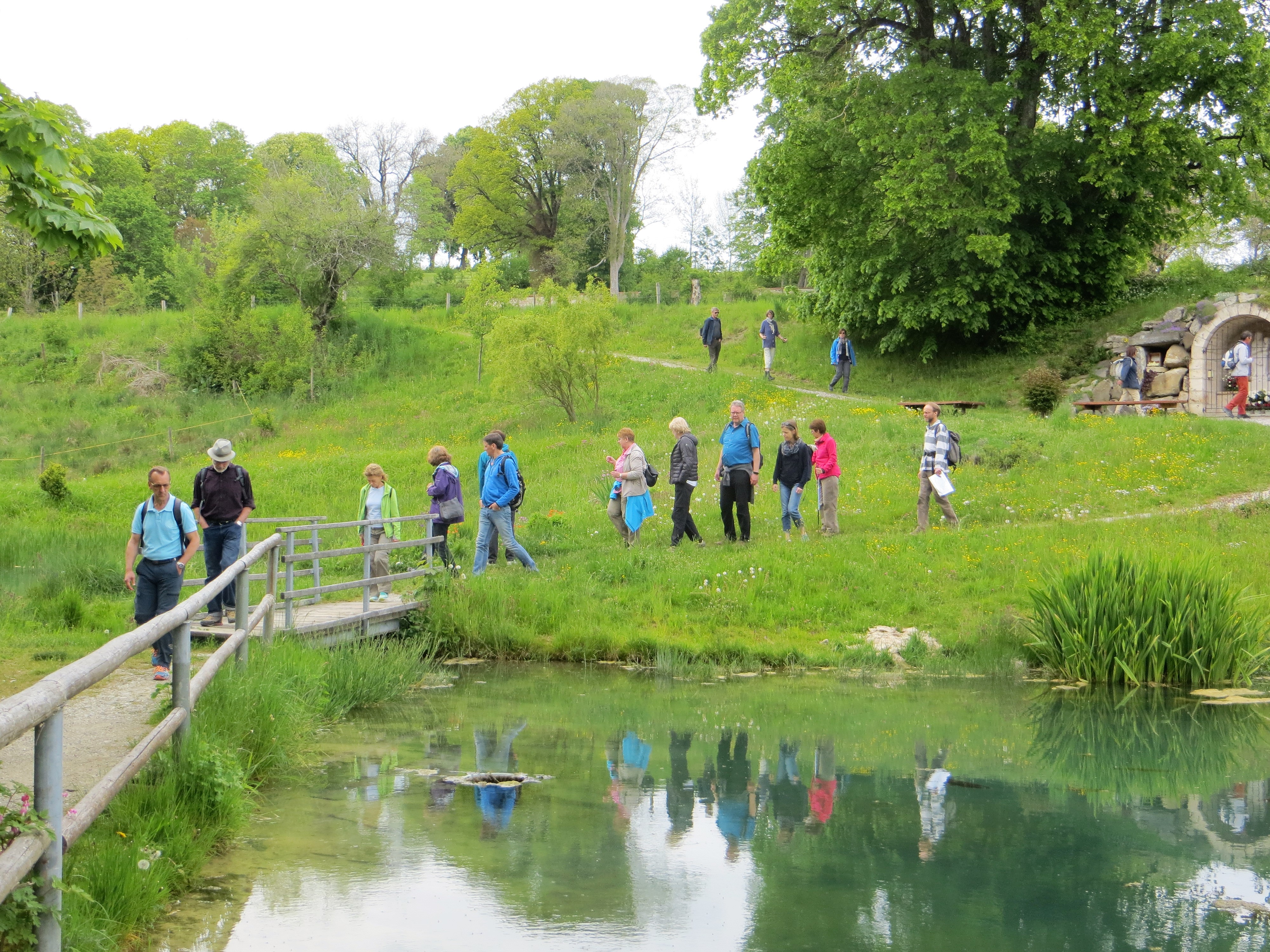 Wanderung des Familienkreises St. Thomas nach Wessobrunn