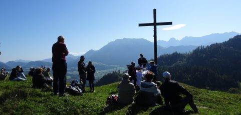 Bergmesse am Hocheck bei Oberaudorf