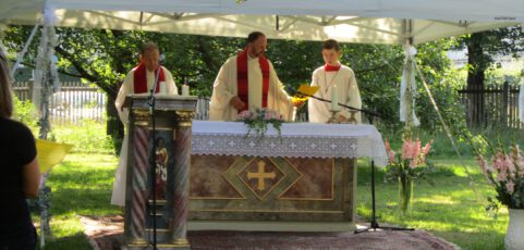 Gottesdienst im Freien zum Laurentius-Fest