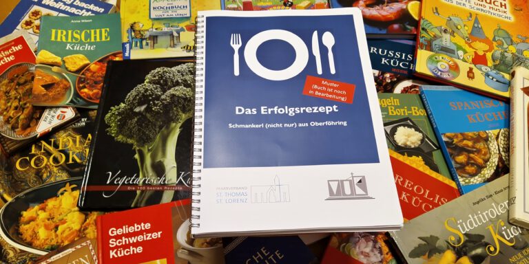 „Das Erfolgsrezept“ – Kochbuch der ökumenischen Bücherei ist fast fertig