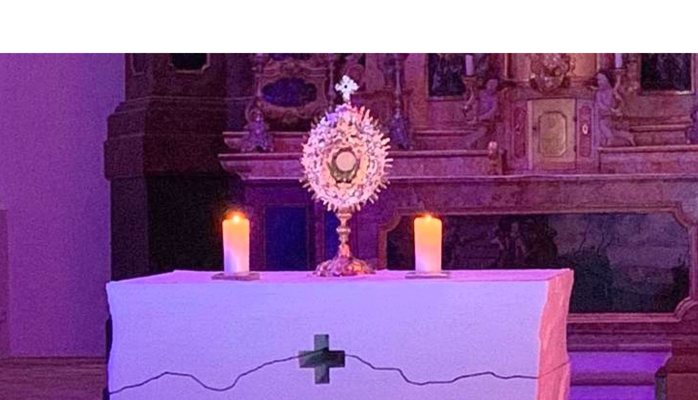Ausspannen bei Gott – Tag der ewigen Anbetung