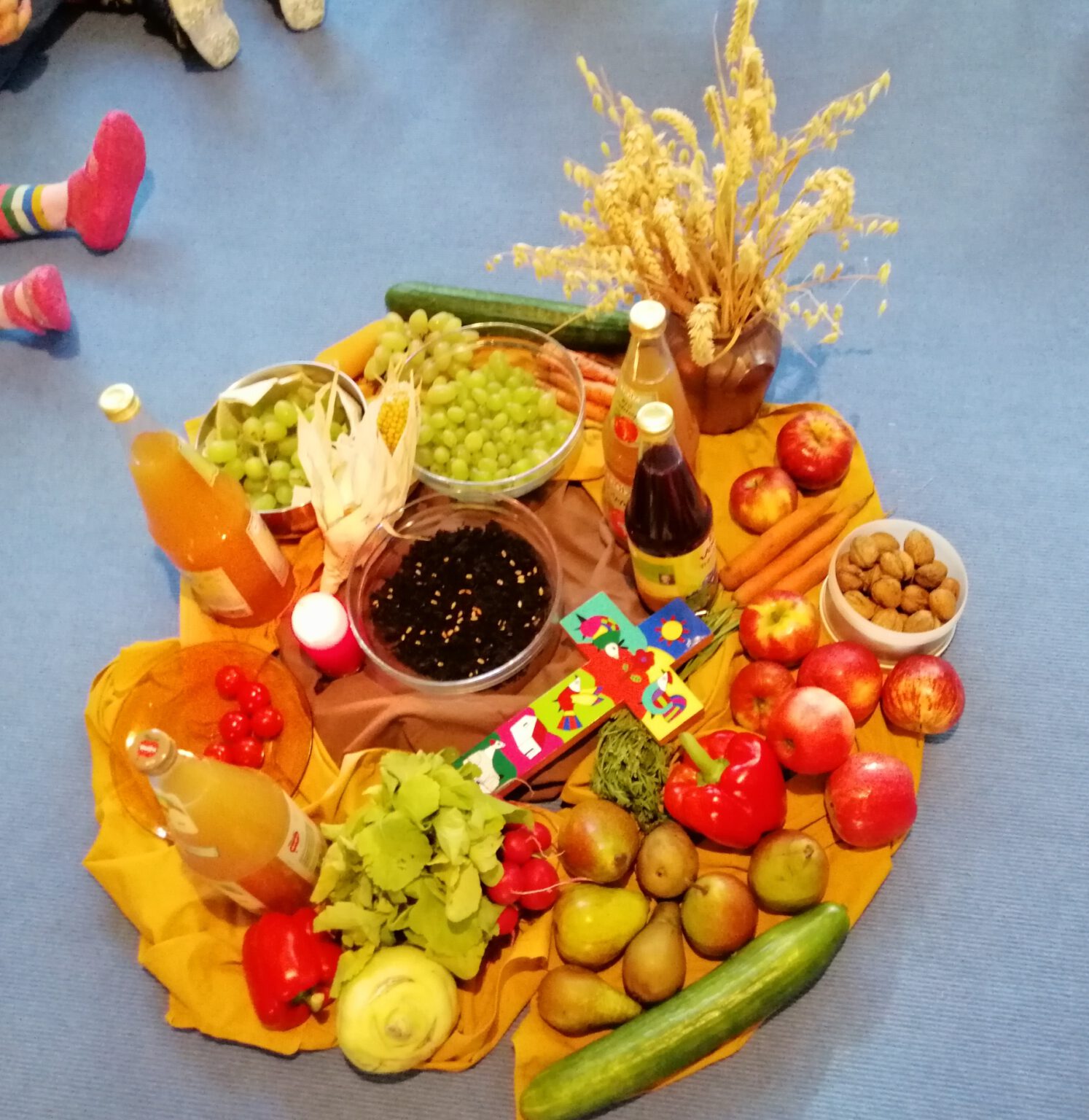 Erntedankfest 2021 im Kindergarten St. Johannes - Pfarrverband St