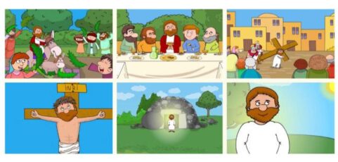 Karwoche und Ostern für Kinder und Familien