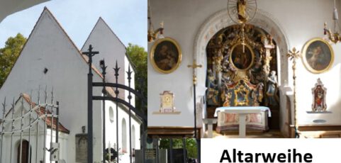 Neuer Altar, Ambo und Taufstein für die Johanneskirche – Impressionen von der Altarweihe am 23. Juni 2022