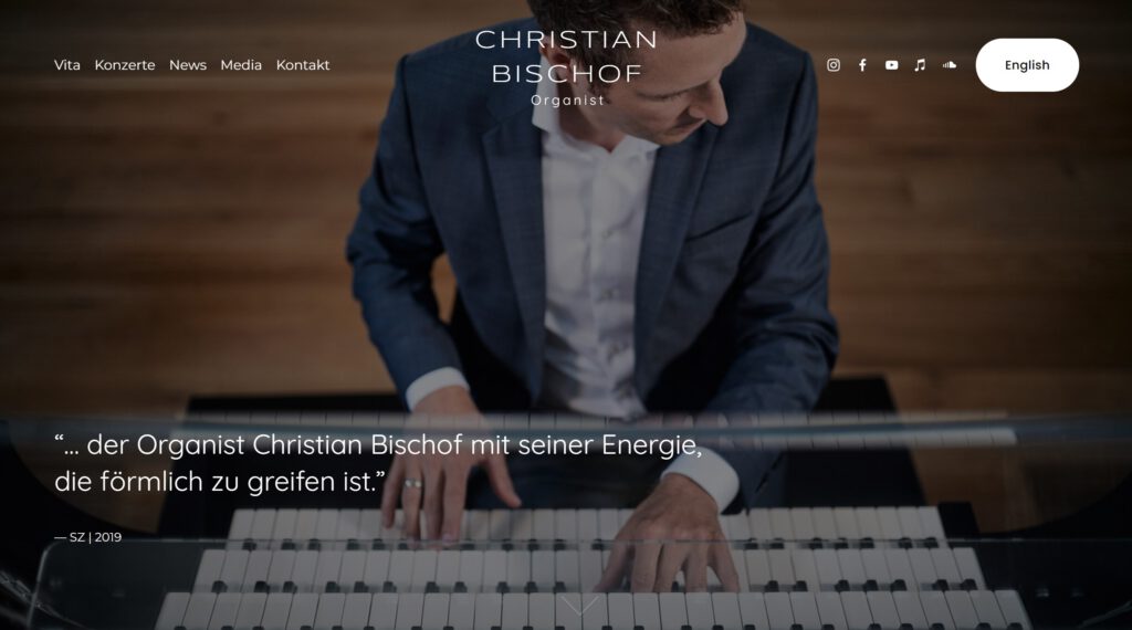Homepage von Christian Bischof