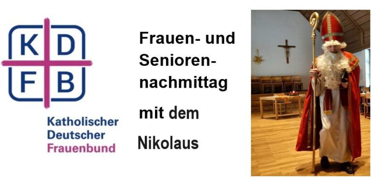 Der Nikolaus zu Besuch im Pfarrheim St.Lorenz