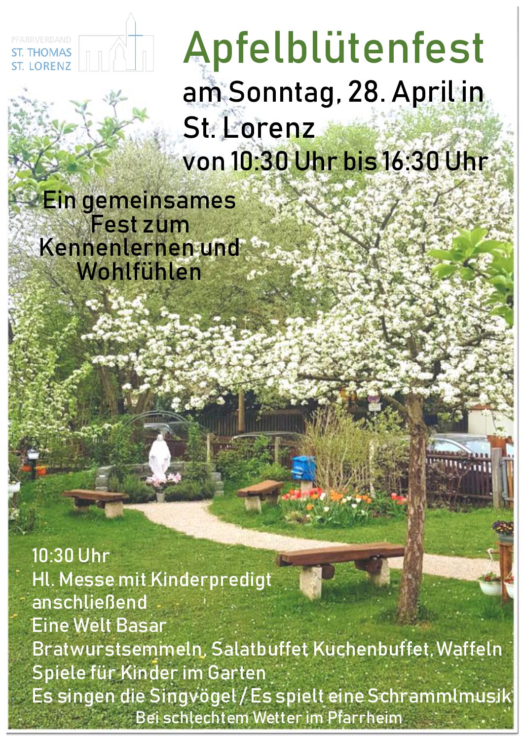 Apfelblütenfest in St. Lorenz am 28.04.24