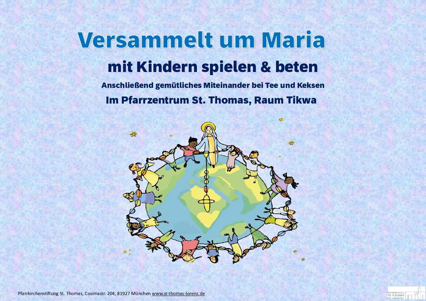 Mit Kindern spielen & beten in St. Thomas