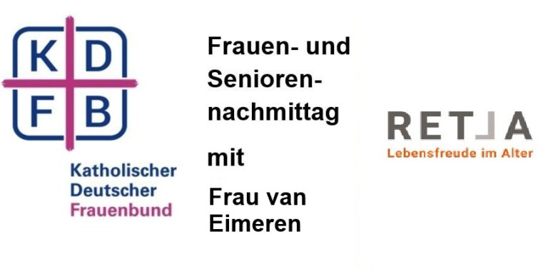 Frauenbund- und Seniorennachmittag: RETLA ev. Lebensfreude im Alter…