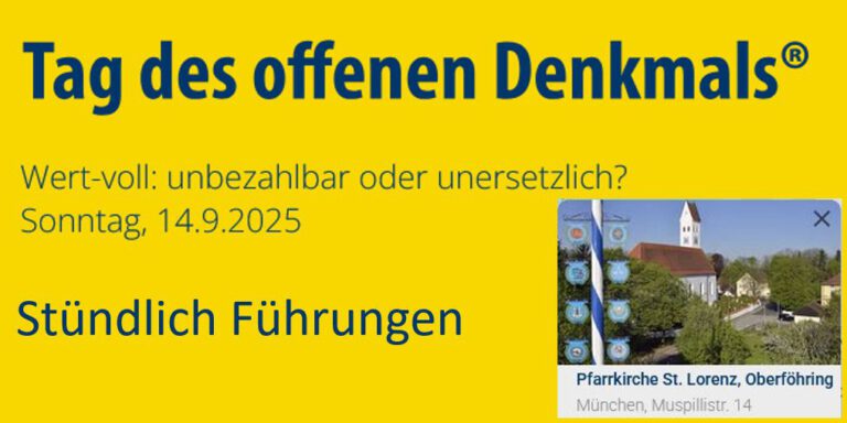 Führungen in St. Lorenz zum Tag des offenen Denkmals