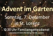 Advent im Garten