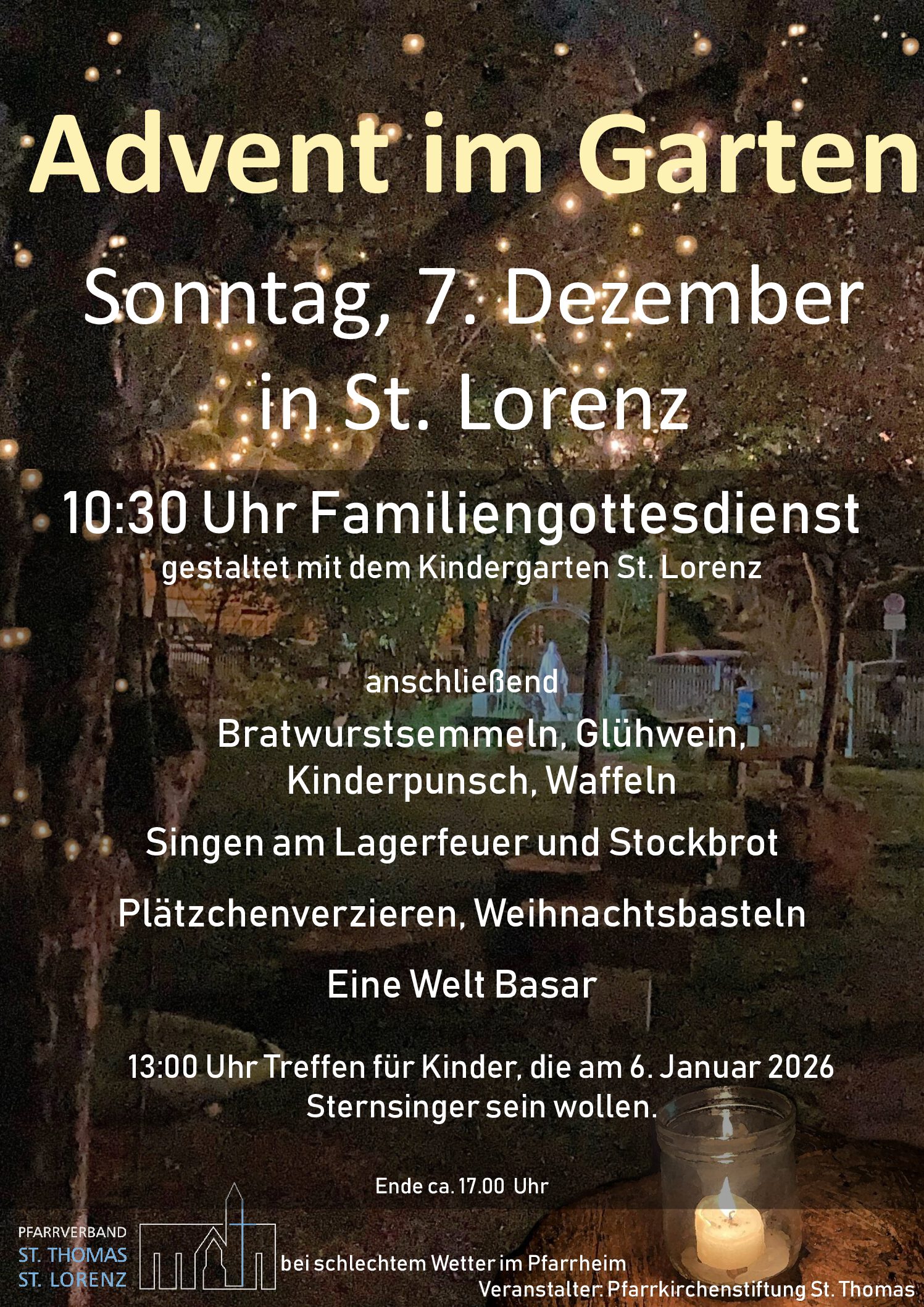 Advent im Garten in St. Lorenz