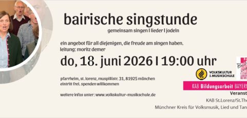 Bairische Singstunde