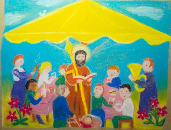 Kindergottesdienst in St. Thomas </br>am 2. Juli